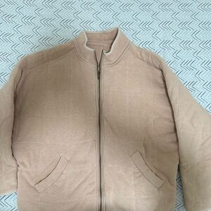 Tan Quilted Jacket